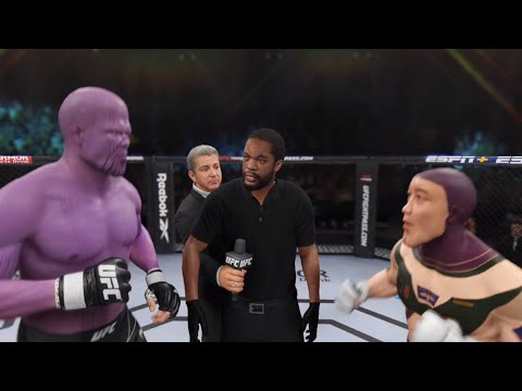 Buzz Lightyear vs. Thanos - EA Sports UFC 4 - Epic Fight 🥑