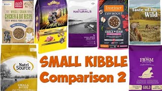 Small breed dog food review kibbles size compare / Honest ki