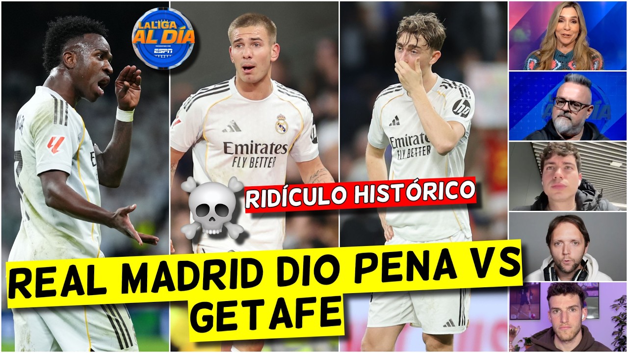 REAL MADRID HACE EL RIDÍCULO vs GETAFE y SE RINDE en LA LIGA ante el BARCELONA | La Liga Al Día