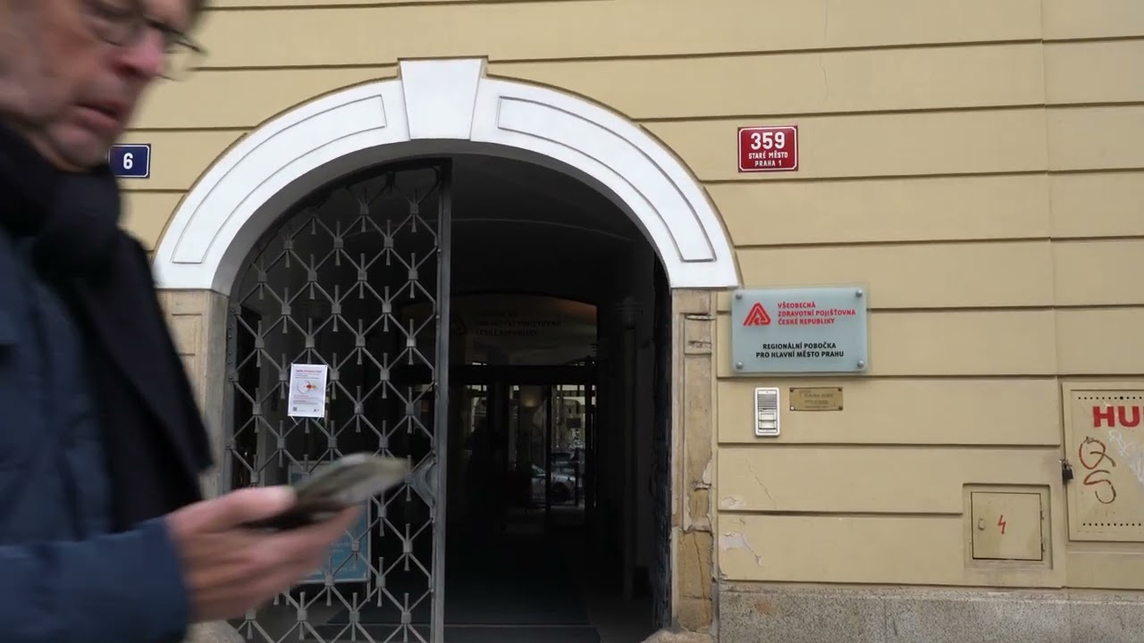 VZP insurance headquarter in prague city