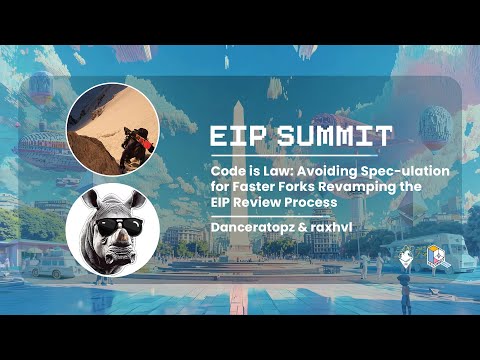 Code is Law: Avoiding Spec-ulation for Faster Forks with Danceratopz & raxhvl | Devconnect 2025 preview