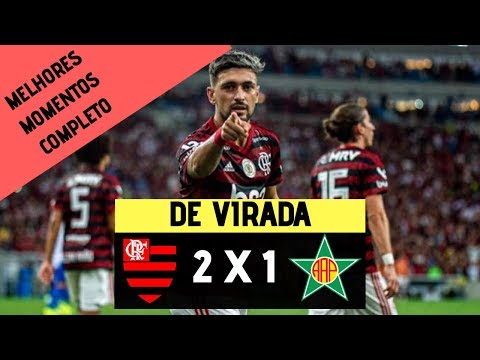 VIRADA COM MUITA EMOÇÃO | Melhores momentos Flamengo 2x1 portuguesa RJ (Completo) | carioca 2020  |