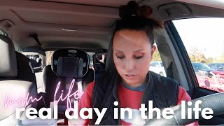 REAL DAY IN THE LIFE OF WITH A NEWBORN | mom of 3