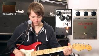 Video thumbnail for Pete Cornish P1 vs Vintage Rams Head Big Muff by shnobel