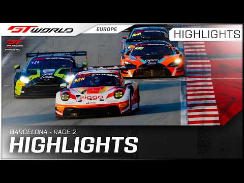 Highlights | Race 2 | Barcelona | GT World Challenge pwd by AWS