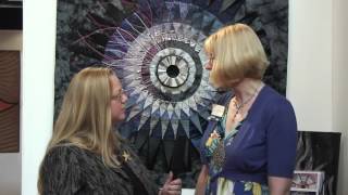 Festival of Quilts 2012 - Birmingham UK - Kate Findlay's Hadron Collider Quilts