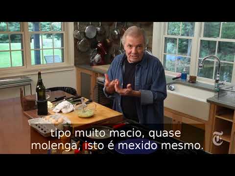 Jacques Pépin ensina como fazer omelete francesa
