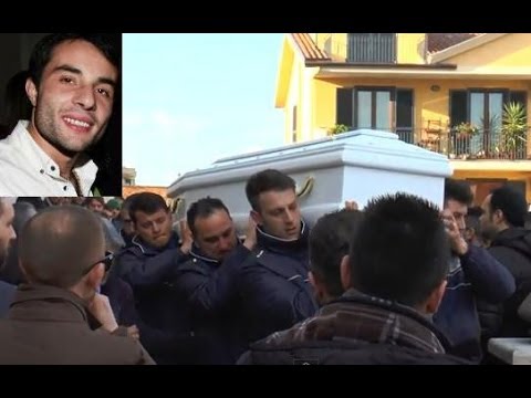 Carinaro (CE) - Funeral of Vincenzo Turco, the 25-year-old who died of illness (07.03.14)