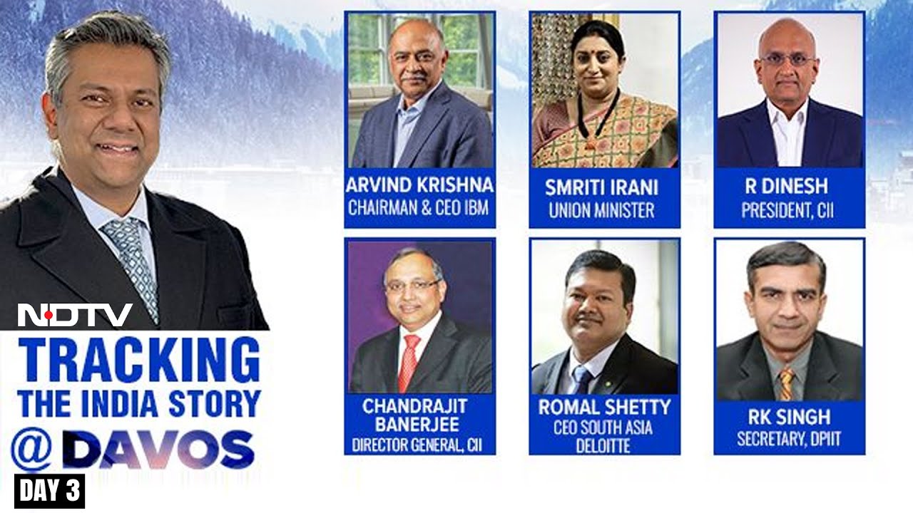 Mini India At Davos: India A Big Talking Point At WEF 2024