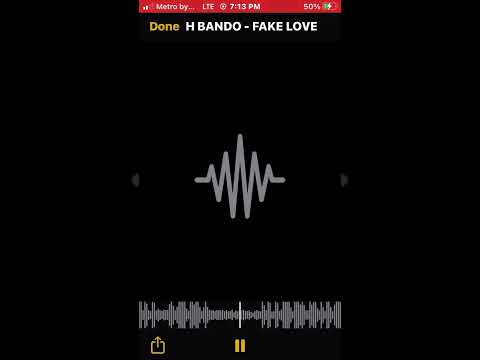 H Bando- Fake love