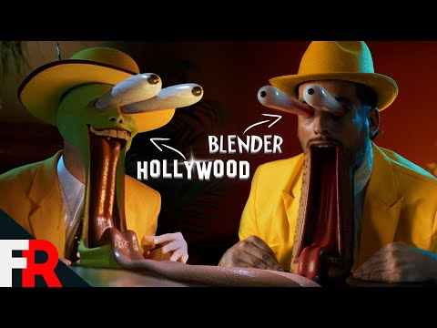 The Mask Cartoon Face Effect (Blender & After Effects Tutorial)