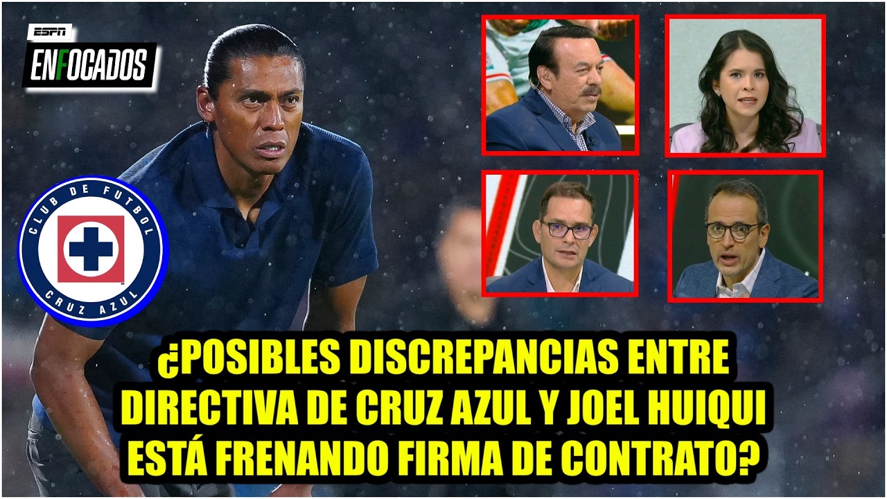 Héctor Huerta reveló la posible razón que ESTÁ FRENANDO la FIRMA de HUIQUI con CRUZ AZUL | Enfocados