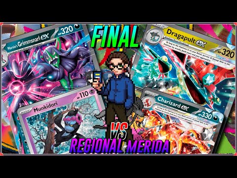 FINAL TCG POKEMON MERIDA Regional en ESPAÑOL | Grimmsnarl Marnie ex VS Dragazard !!!