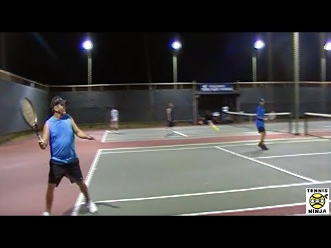 Ako/Kahakui vs. Jodoin/Valdez QUALIFYING R1 HIGHLIGHTS - Kailua Men's Night Doubles 2011