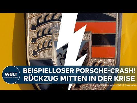 WIRTSCHAFT IN DEUTSCHLAND: Porsche in beispielloser Krise! Vorstandsvorsitzender tritt zurück