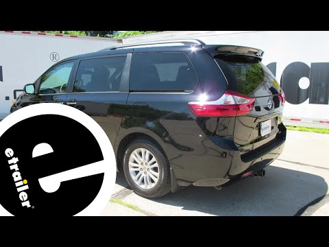 etrailer | How to Install: Curt Trailer Hitch Receiver on your 2016 Toyota Sienna