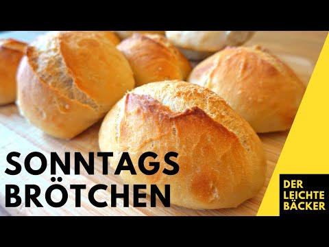 Brötchen backen wie ein Profi | Sonntagsbrötchen ein Klassiker so unwiderstehlich