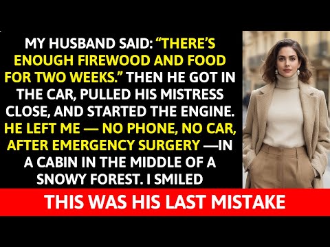 My Husband Left Me In A Freezing Cabin, Took My Money—That Was the Moment He Signed His Own Sentence