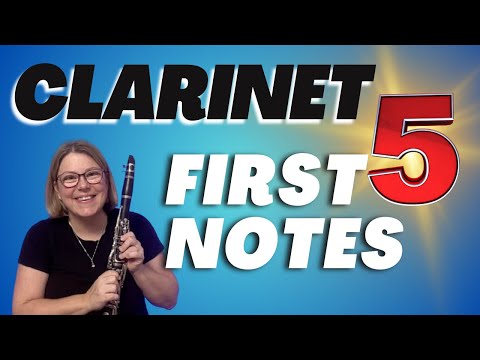 🎵 Learn the First 5 Notes on Clarinet! | Beginner Clarinet Tutorial 🎶