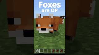 Minecraft Foxes are Really Strong!  The Fight at The End is Hard to Believe! (OP Fox Army)