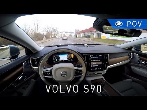 Volvo S90 D4 190 KM Inscription (2017) - POV Drive | Project Automotive
