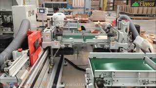 CHUYỀN FIINGER TỰ ĐỘNG CKM ĐÀI LOAN | FL-08S. Kết hợp tuyệt vời với máy ghép gỗ ngang cao tần