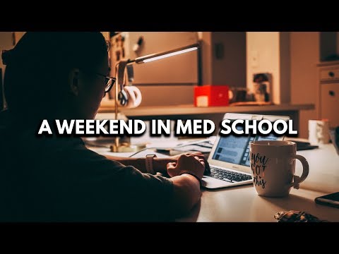 WHAT A WEEKEND IN MEDICAL SCHOOL LOOKS LIKE (4th year vlog)