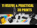 11 USEFUL Things to 3D Print First - Practical Prints 2023