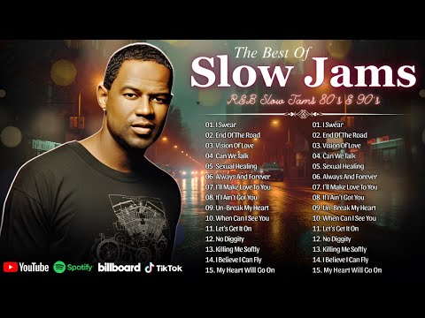 Ultimate 80s & 90s Slow Jams Playlist 🍷 – Boyz II Men, Brian McKnight, Babyface 🎧 R&B Classics