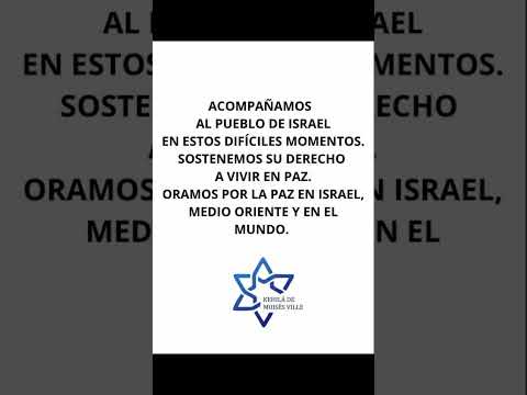 Oremos por la paz de Jerusalén