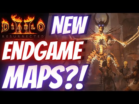 We Now Have Terror Zones - ENDGAME MAPS In Diablo 2 Resurrected Season 2 Ladder 2.5