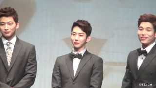 140323 2AM Spring Breeze concert 이벤트 토크부분 조권중심