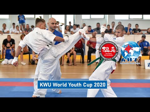 KWU World Youth Cup: 1/4 Yunus Emre Demir (Turkey, aka) - Ivan Georgiev (Bulgaria)