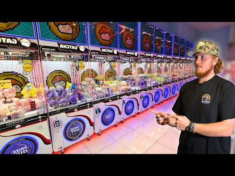 We WON So Many Prizes From The Claw Machines At Gatcha Orlando!