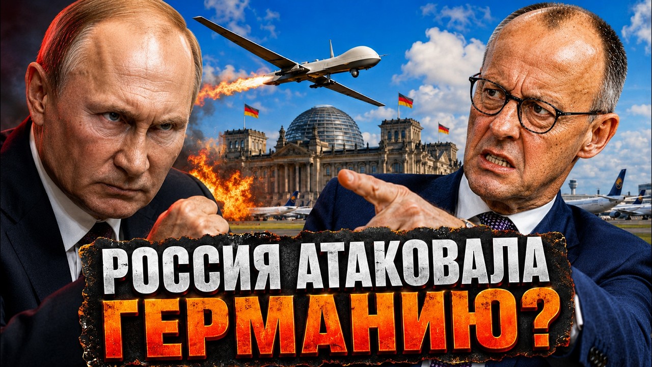 МОСКВА ПЕРЕШЛА КРАСНУЮ ЛИНИЮ! ДИВЕРСИЯ В НЕМЕЦКОМ АЭРОПОРТУ. СОРВАЛИ ОПАСНЫ?