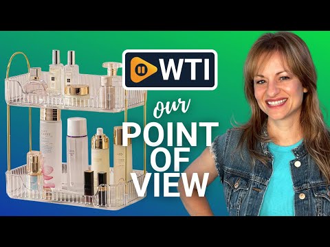 shuang qing Bathroom Counter Organizer Countertop Storage - WTI product video review