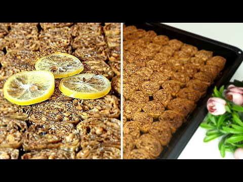 Traditional Bosnian delicacy that you will not be able to resist - 4K - #orasi #ruzice #baklava