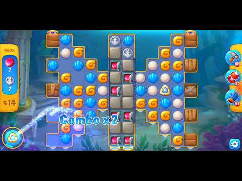 Fishdom. 4928 level no boosters and diamonds