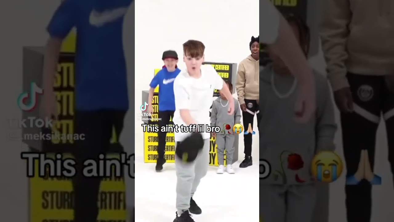 Ts not tuff lil bro 😭💔🥀 #cornball #cringe #kids