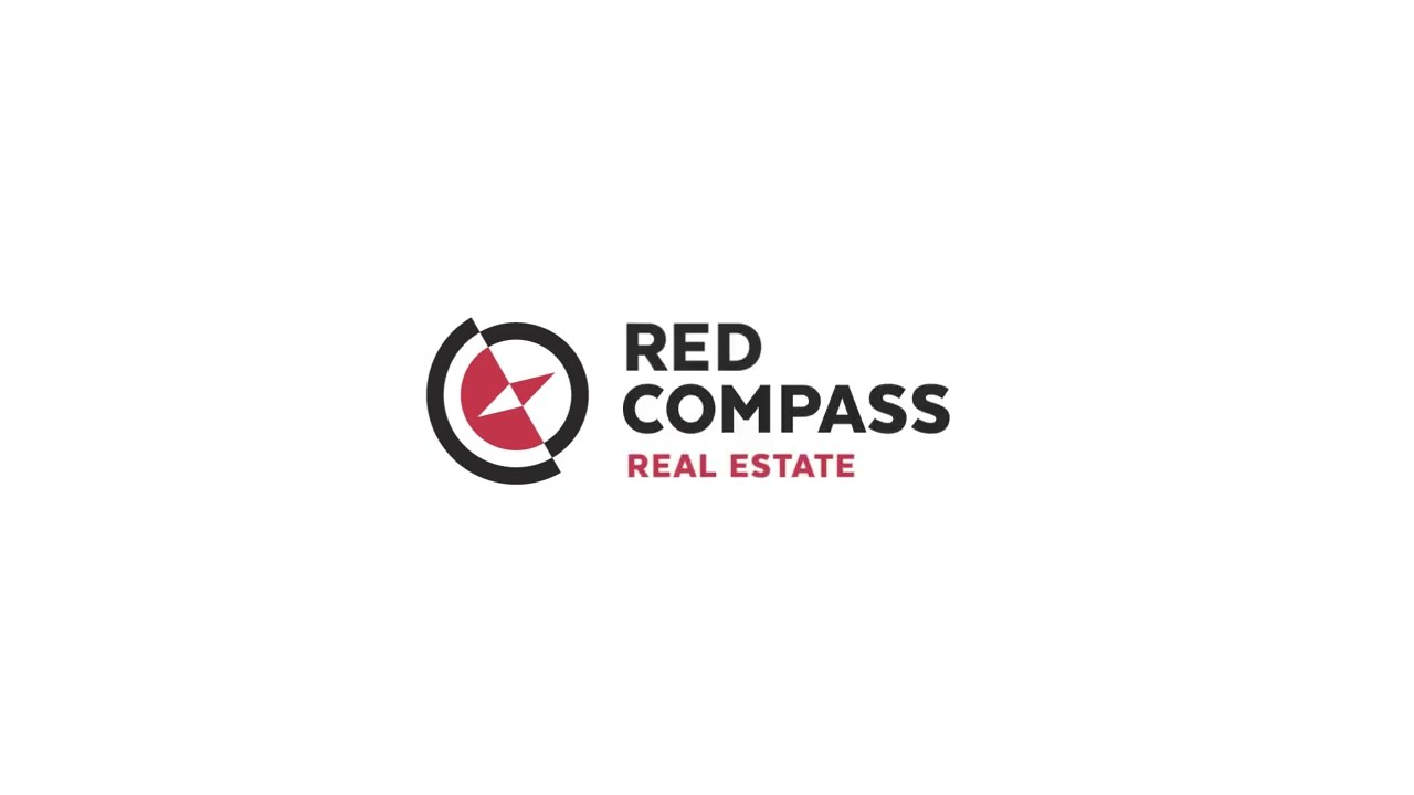 Red Compass Realty Logo Animation