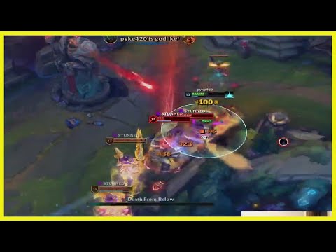 This Pyke E + R Combo Was Nasty