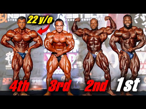 212  MR OLYMPIA 2025 - Top 5 Results ⚡