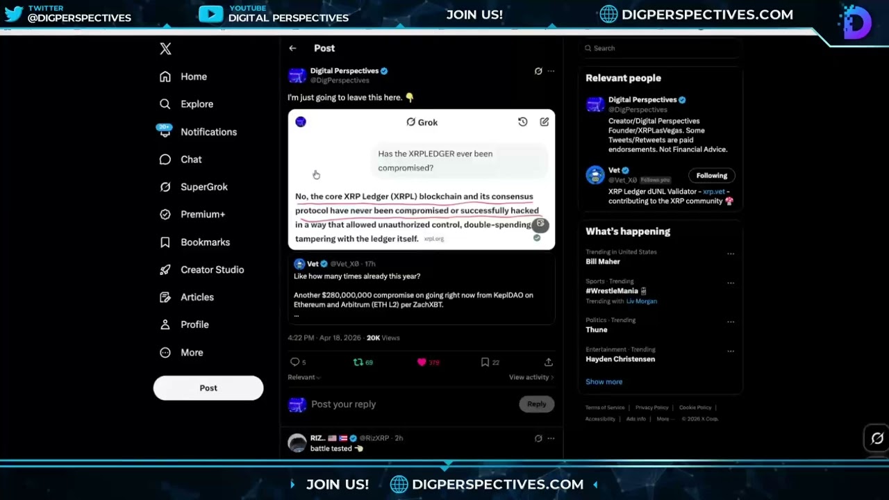 XRP- $280M Hack On ETH and L2? YES  https://youtu.be/uVCNYAAiQ0s