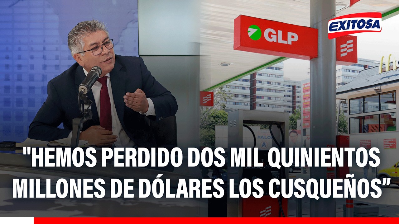 🔴🔵 Salcedo: "Hemos perdido dos mil quinientos millones de dólares los cusqueños por utilizar GLP"