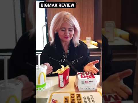 Izabela Kisio icon of polish cinema reklamating mcdonalds. 🍔🍟 Proffessional & beautyiful Add