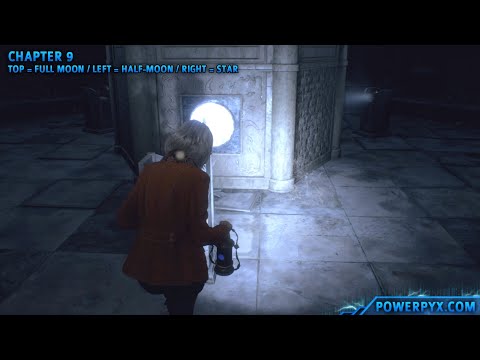 Resident Evil 4 Remake - Mausoleum Lantern Lamp Puzzle Solution (Chapter 9)