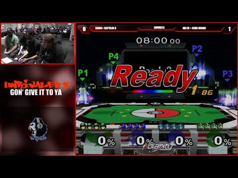 Unrivaled X Melee - Gogo + Captain G vs Mayb + King Momo - Doubles