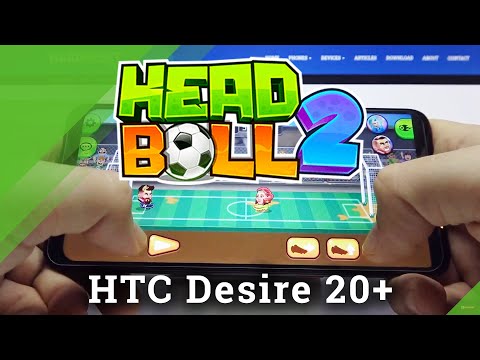 Test Game Head Ball 2 on HTC Desire 20+ | Snapdragon 720G | 6GB RAM | Gameplay - FPS Check