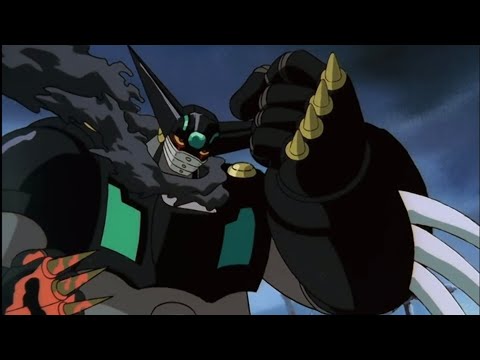 Black Getter Appears and Saves Shin Getter (Getter Robo: Armageddon Episode 8)