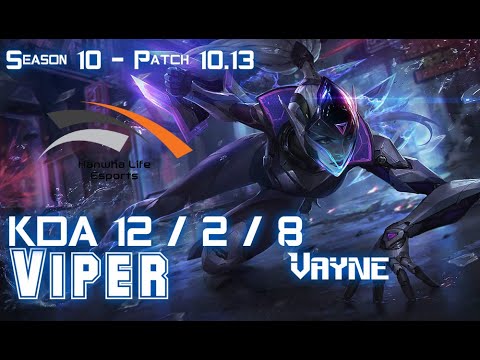 HLE Viper VAYNE vs TALIYAH ADC - Patch 10.13 KR Ranked